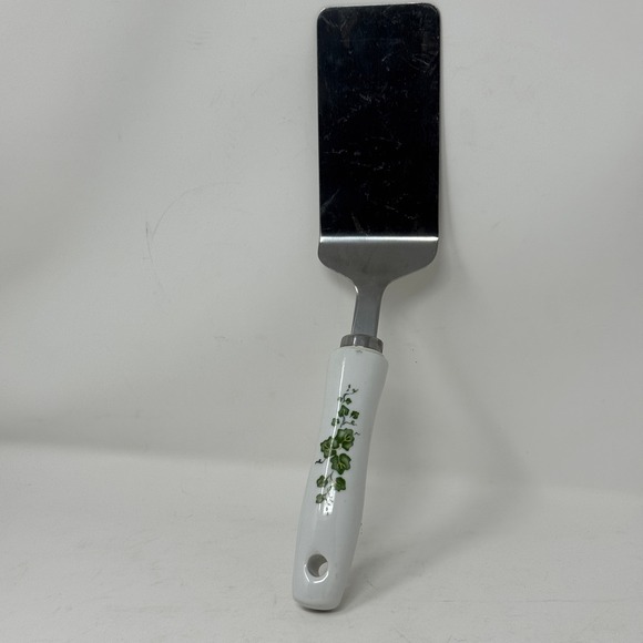 Corelle Other - Corelle Coordinates Callaway Ivy Stainless Steel Server Ceramic Handle Spatula